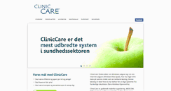 Desktop Screenshot of cliniccare.com
