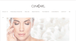 Desktop Screenshot of cliniccare.ro